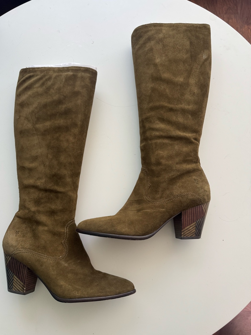 Frye Reed Inside Zip Tall Boots